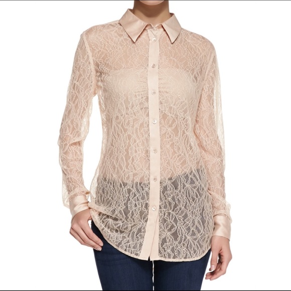 Equipment Femme Reese Clean Floral Lace Blouse XS - Picture 1 of 8